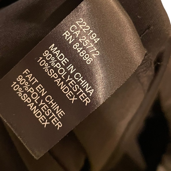 NEW Dex 1963 Black Grunge Punk Goth Biker Faux Leather Snap Ankle Luxe Leggings - Picture 5 of 7